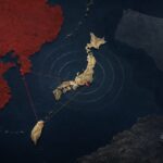台湾をめぐる米中関係と日本の対中外交の揺らぎを象徴的に描いたアイキャッチ画像。