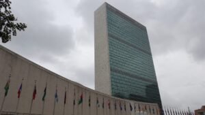 ニューヨークの国連本部ビル。ネタニヤフ首相のICC逮捕状問題を象徴するイメージ